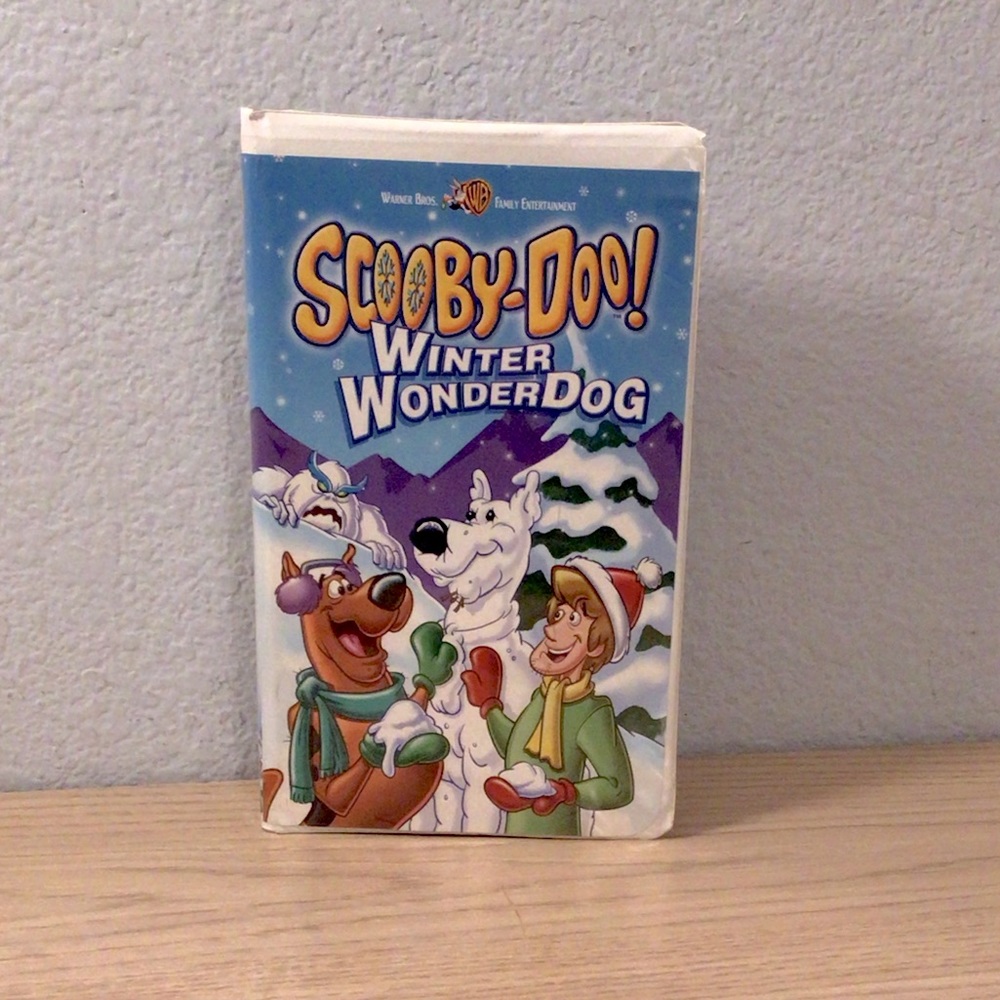 Scooby-Doo! Winter WonderDog VHS